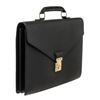 Image 2 : Louis Vuitton Black Leather Amabassador Briefcase Bag