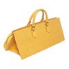 Image 3 : Louis Vuitton Yellow Epi Leather Sac Triangle Handbag