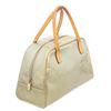 Image 3 : Louis Vuitton Beige Vernis Patent Leather Tompkins Satchel Bag