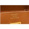Image 4 : Hermes Brown Leather Birkin 40cm Satchel Bag