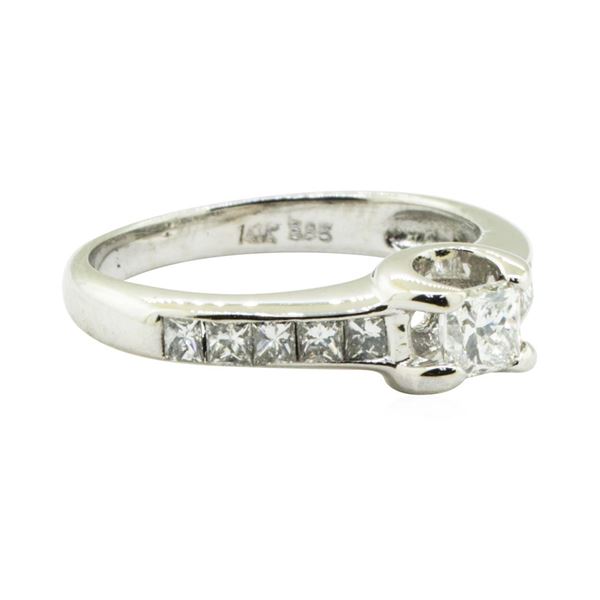 0.80 ctw Diamond Ring - 14KT White Gold