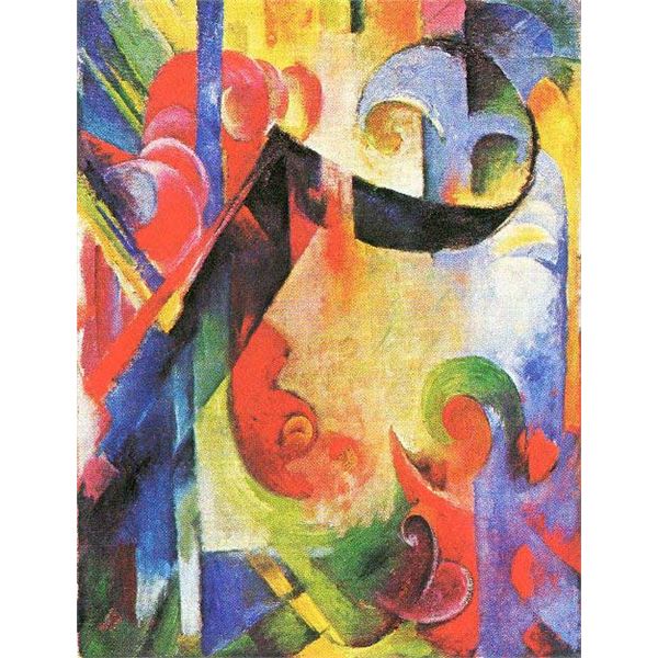 Franz Marc - Broken Forms