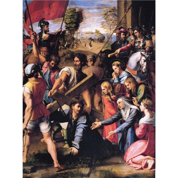 Raphael - Christ Falling on the Way to Calvary