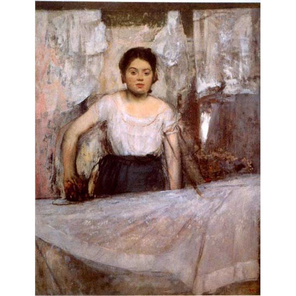 Edgar Degas - Woman Ironing