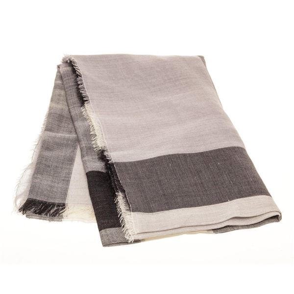 Burberry Grey Novacheck Scarf