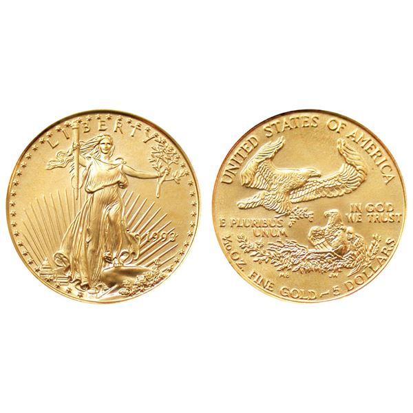 1993 $5 American Gold Eagle Coin