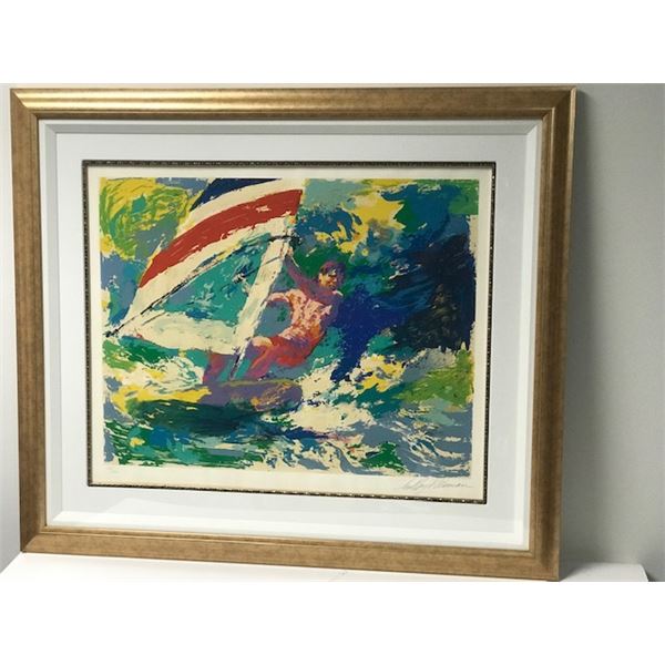 Windsurfer by LeRoy Neiman (1921-2012)