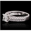 Image 2 : 18KT White Gold 2.02 ctw Diamond Ring