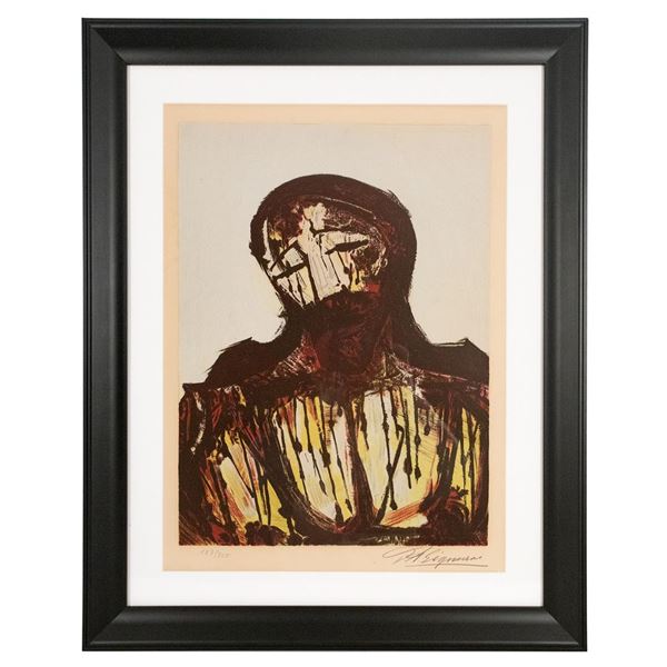 Christ by David Alfaro Siqueiros