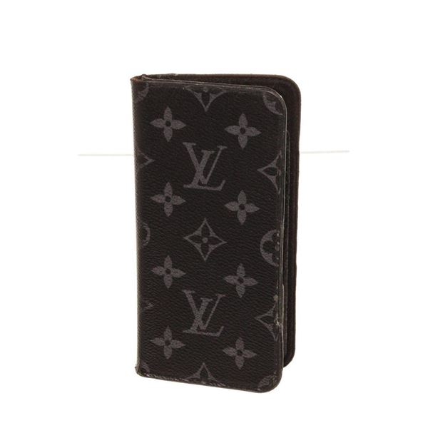 Louis Vuitton Brown Leather Monogram Iphone 8 Case