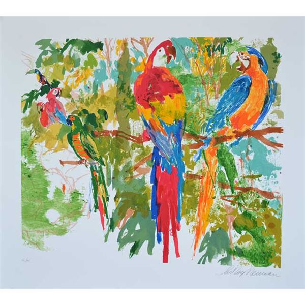 NEIMAN - BIRDS OF PARADISE - SIGNED SERIGRAPH