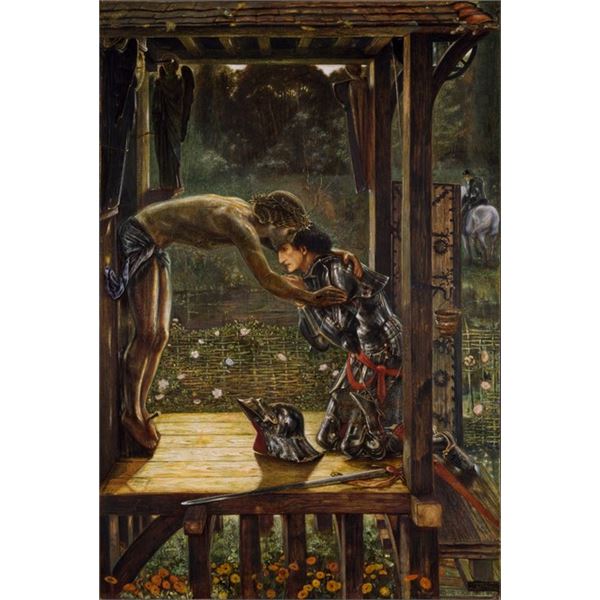 Edward Burne-Jones -  The Merciful Knight