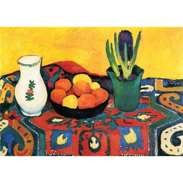 MACKE - Still Life With Hyacinthe