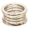 Image 3 : Bvlgari 18K White Gold B.zero1 Triple Ring 48