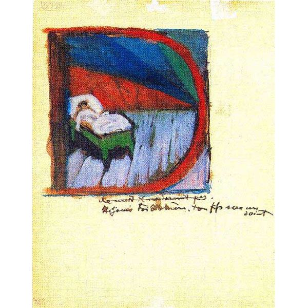 Franz Marc -Vignette 'D'