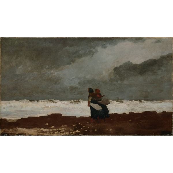 Homer - Two Figures by the Sea