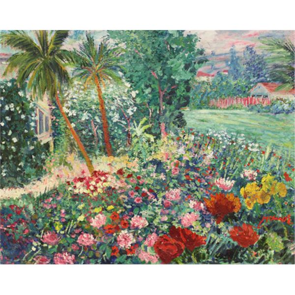 Garden in Front of the Artists House By MANOR SHADIAN