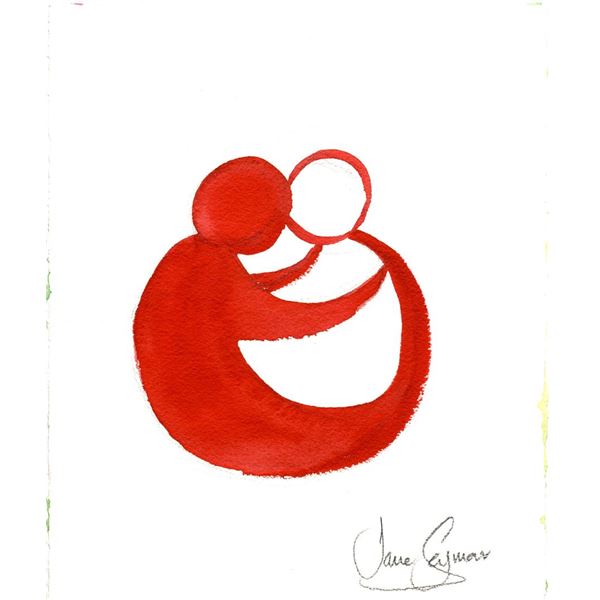 Jane SEYMOUR: Kindness Campaign - Embrace IV. (red and white)