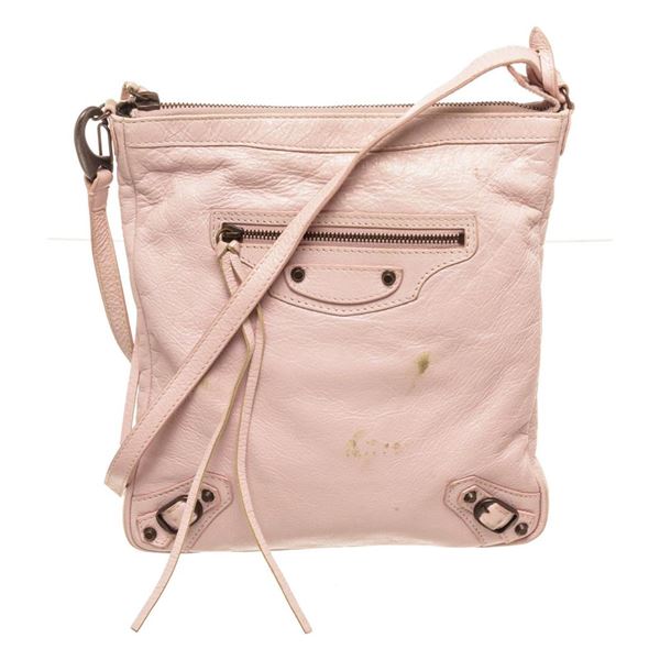 Balenciaga Pink Leather City Bag