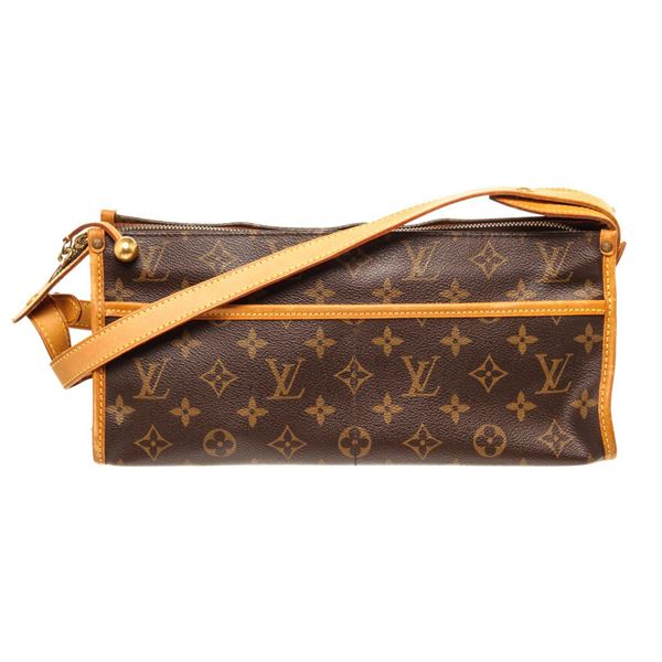 Louis Vuitton Brown Monogram Canvas Popincourt Long Shoulder Bag