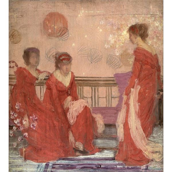 Whistler - Harmony in Flesh Colour and Red