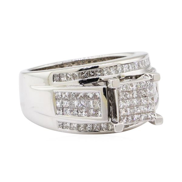 1.60 ctw Diamond Ring - 14KT White Gold