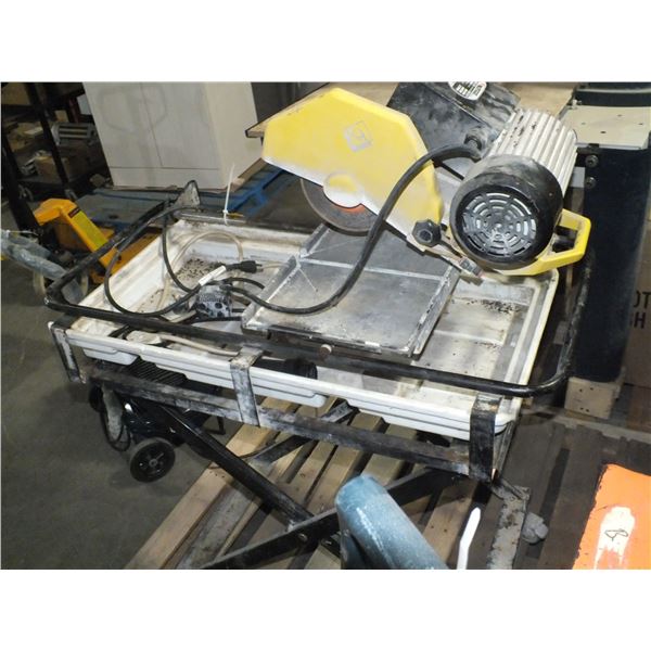 Wet Tile Saw