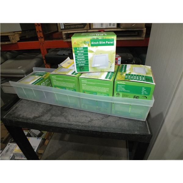 8 Led 4" Slim Panels