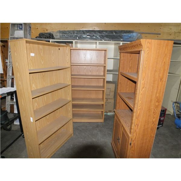 3 Book Shelves