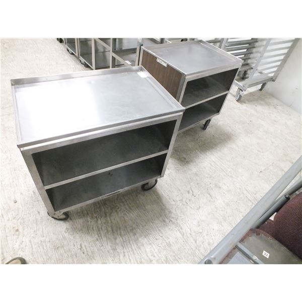 2 Catering Carts On Wheels