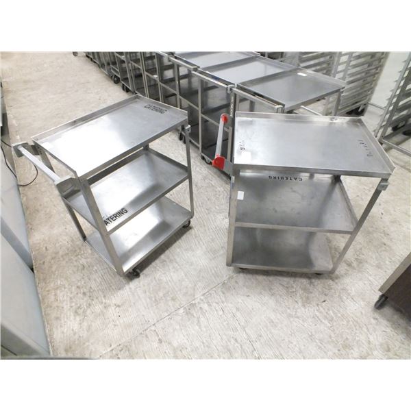2 Catering Carts On Wheels