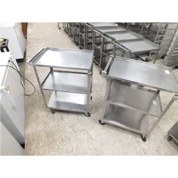 2 Catering Carts On Wheels