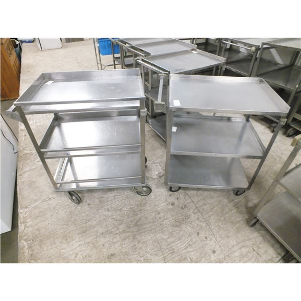 2 Catering Carts On Wheels