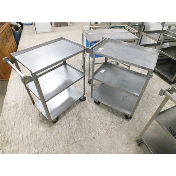 2 Catering Carts On Wheels