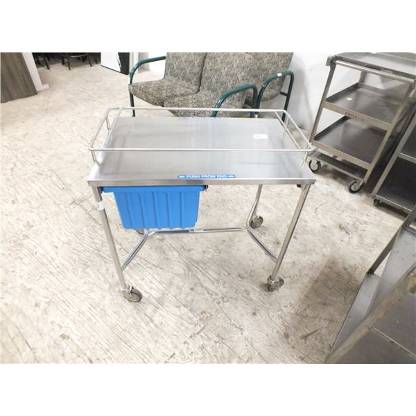 Stainless Steel Cart On Wheels