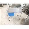 Image 1 : Stainless Steel Cart On Wheels