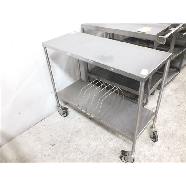 Stainless Steel Cart On Wheels