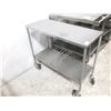 Image 1 : Stainless Steel Cart On Wheels