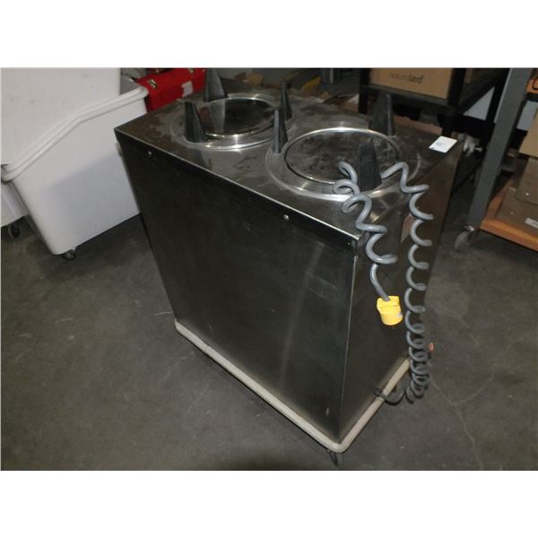 Lowerator Plate Warmer Cart