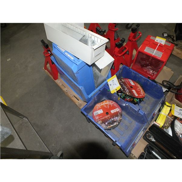 Parts Bins & Christmas Lights