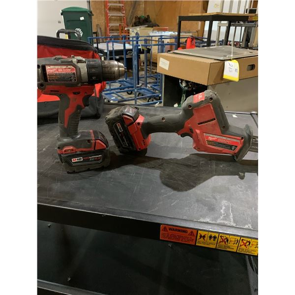 Milwaukee Hacksaw & Drill