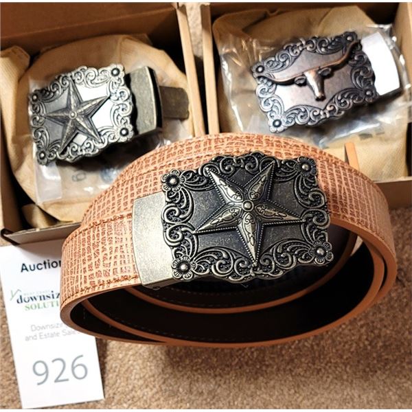 Men's Leather Belts Cat A