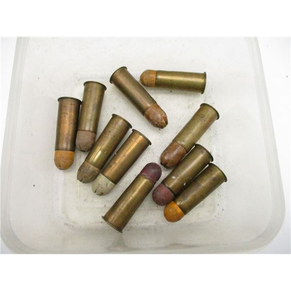 ASSORTED COLLECTIBLE .57 SNIDER AMMO