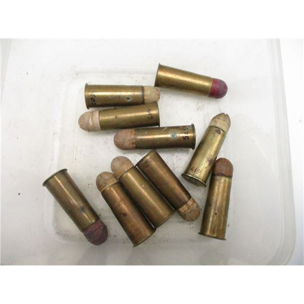 ASSORTED COLLECTIBLE .57 SNIDER AMMO