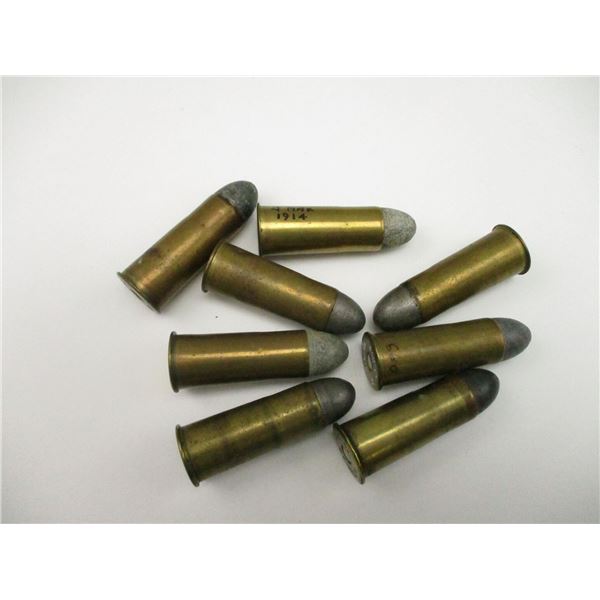 ASSORTED COLLECTIBLE .57 SNIDER AMMO