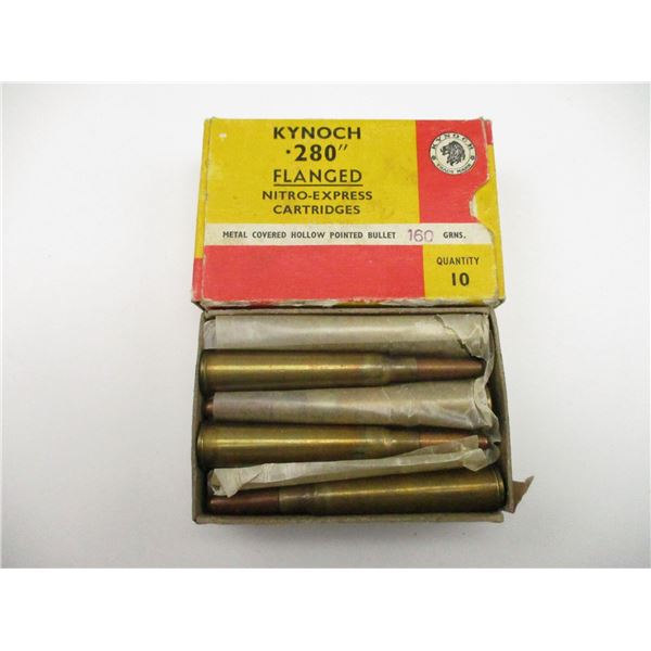 KYNOCH .280" FLANGED COLLECTIBLE AMMO