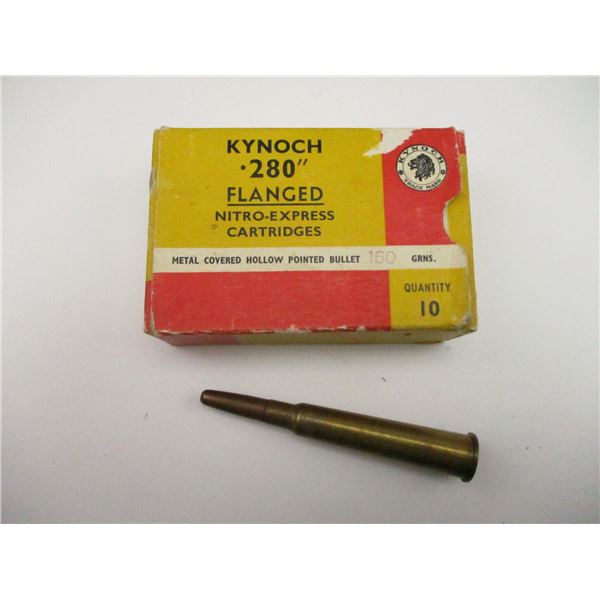 KYNOCH .280" FLANGED COLLECTIBLE AMMO