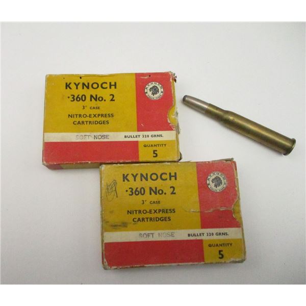 KYNOCH .360 NO.2 COLLECTIBLE AMMO