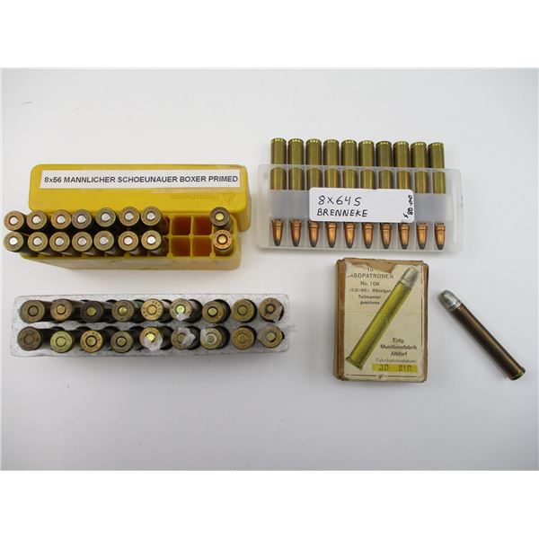 ASSORTED VINTAGE AMMO LOT
