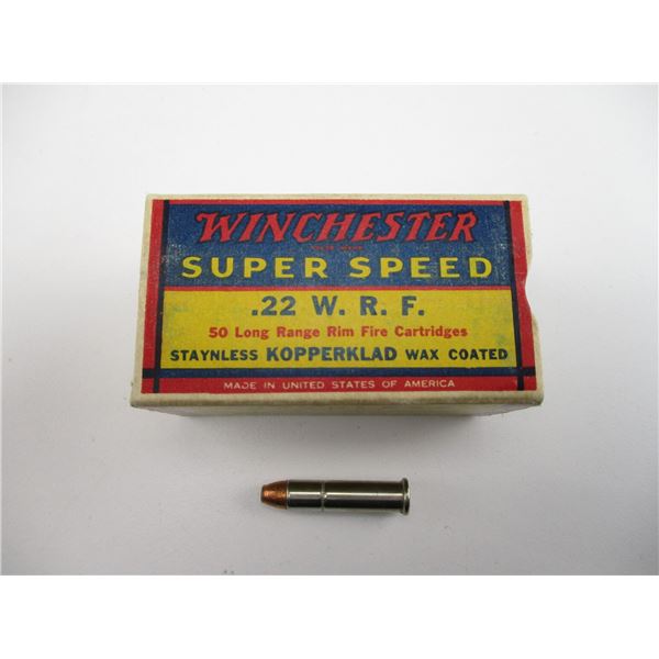 WINCHESTER .22 WRF COLLECTIBLE AMMO
